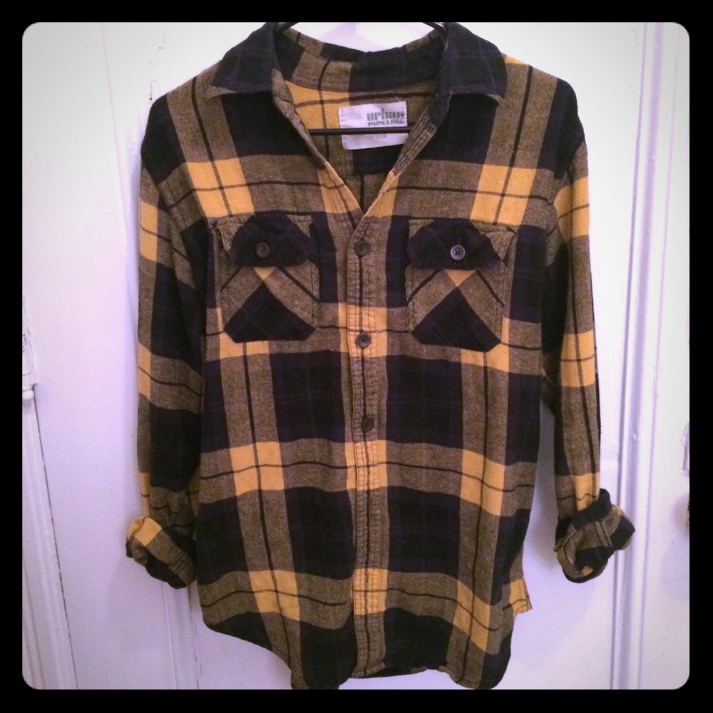 ASOS oversized boyfriend flannel
